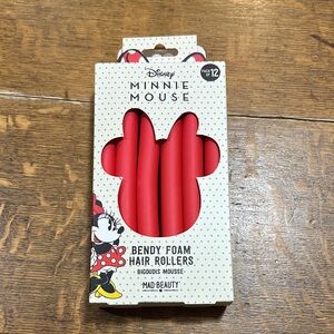 Disney Minnie Mouse Red‎ Foam Hair Rollers